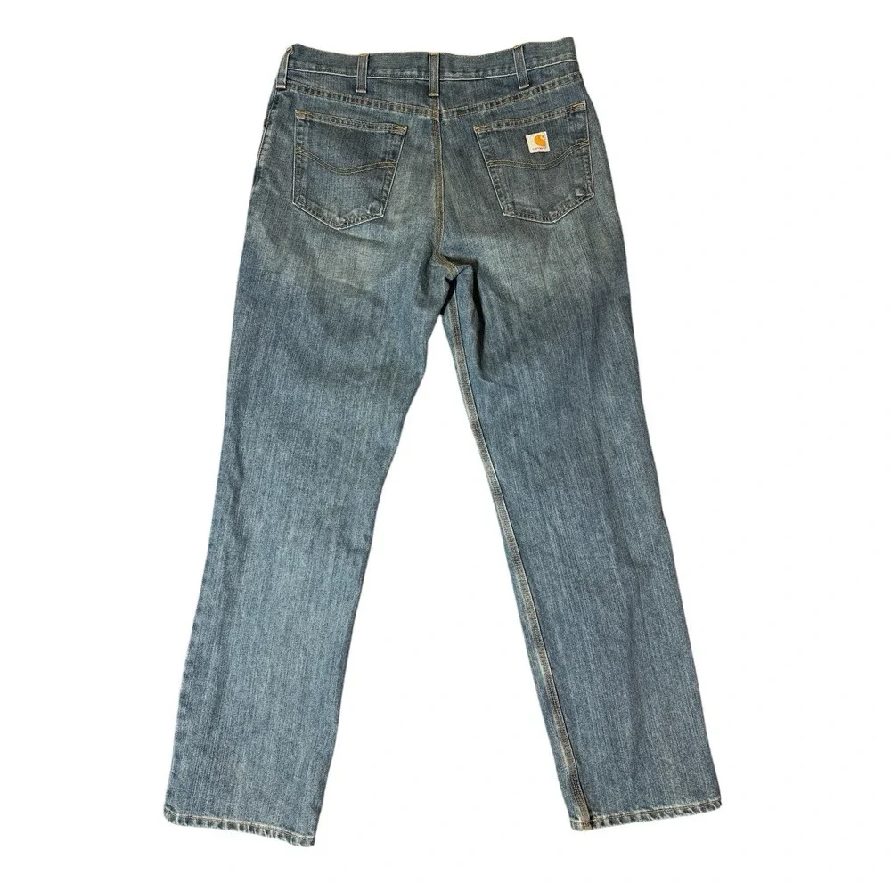 Carhartt Jeans Men's Relaxed Fit Size 36x32 RN# 14806 Work Jeans Vintage‎